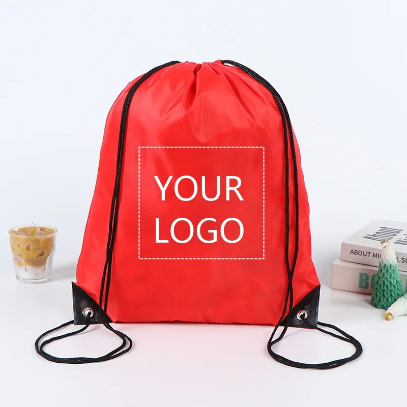 Zaino con coulisse personalizzabile
