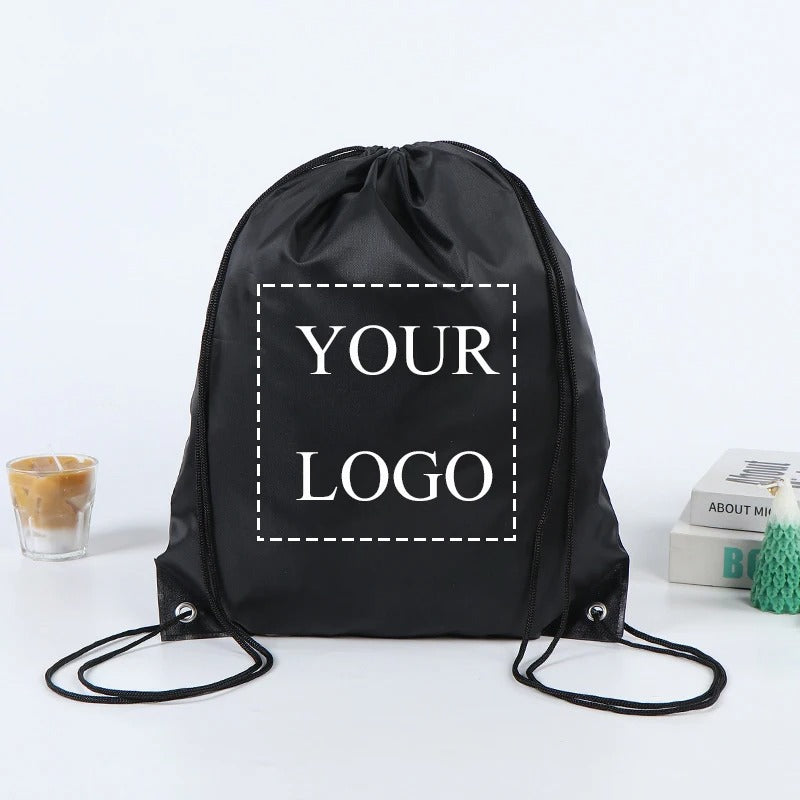 Zaino con coulisse personalizzabile