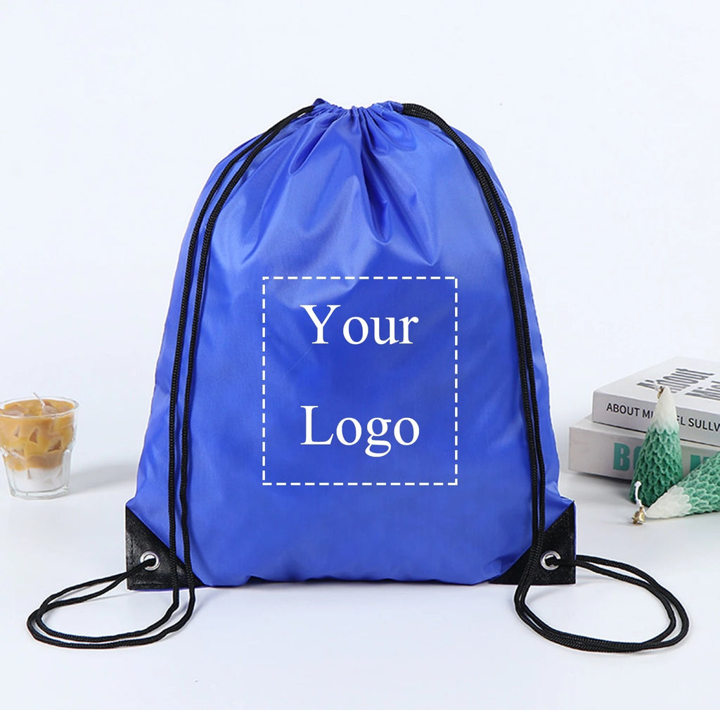 Zaino con coulisse personalizzabile