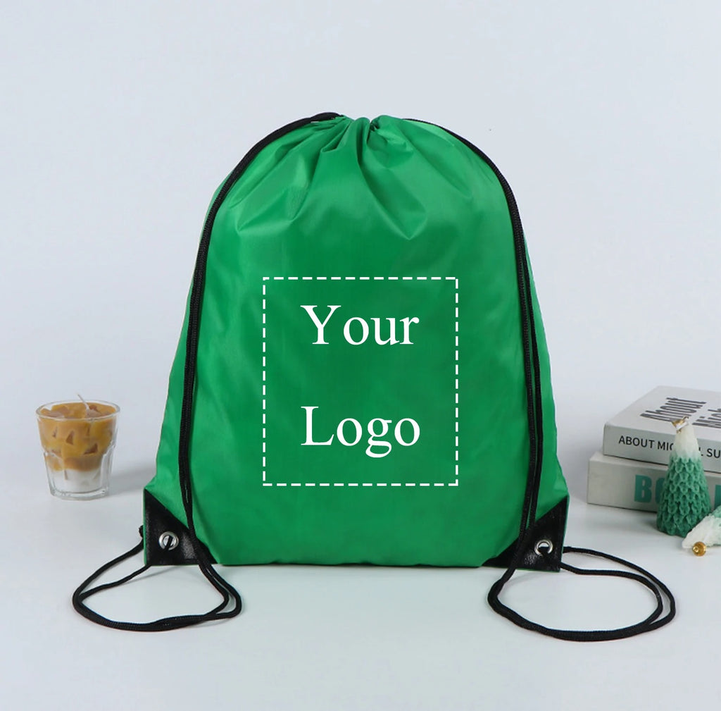 Zaino con coulisse personalizzabile