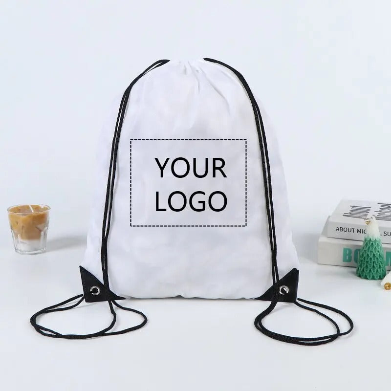 Zaino con coulisse personalizzabile