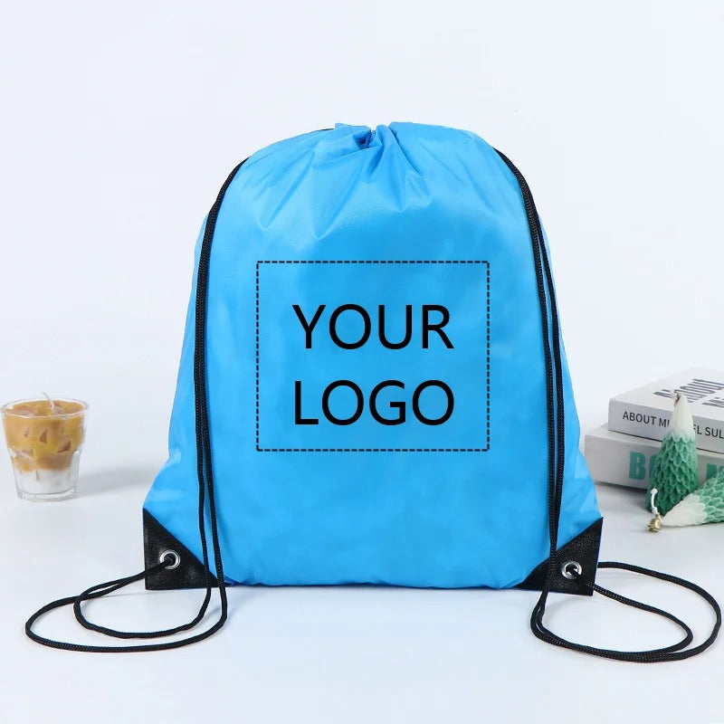 Zaino con coulisse personalizzabile